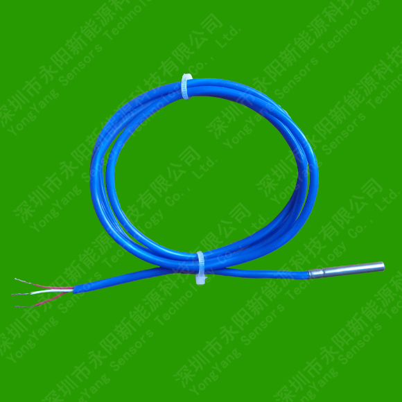 高溫硅膠導線PT100溫度傳感器